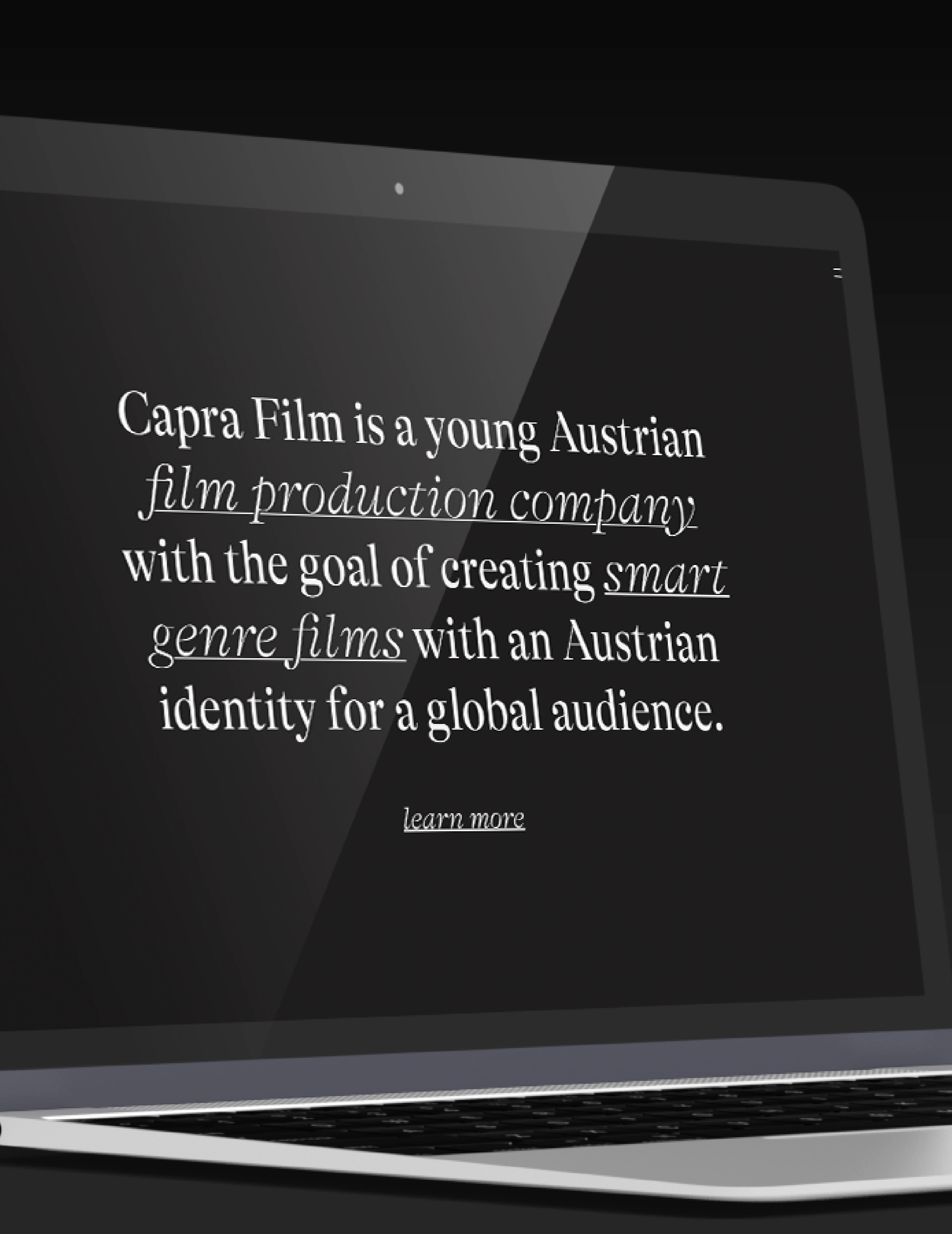Smartes Design für smarte Filme